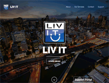 Tablet Screenshot of livit.com.au